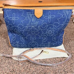 Blue Shoulder Bag